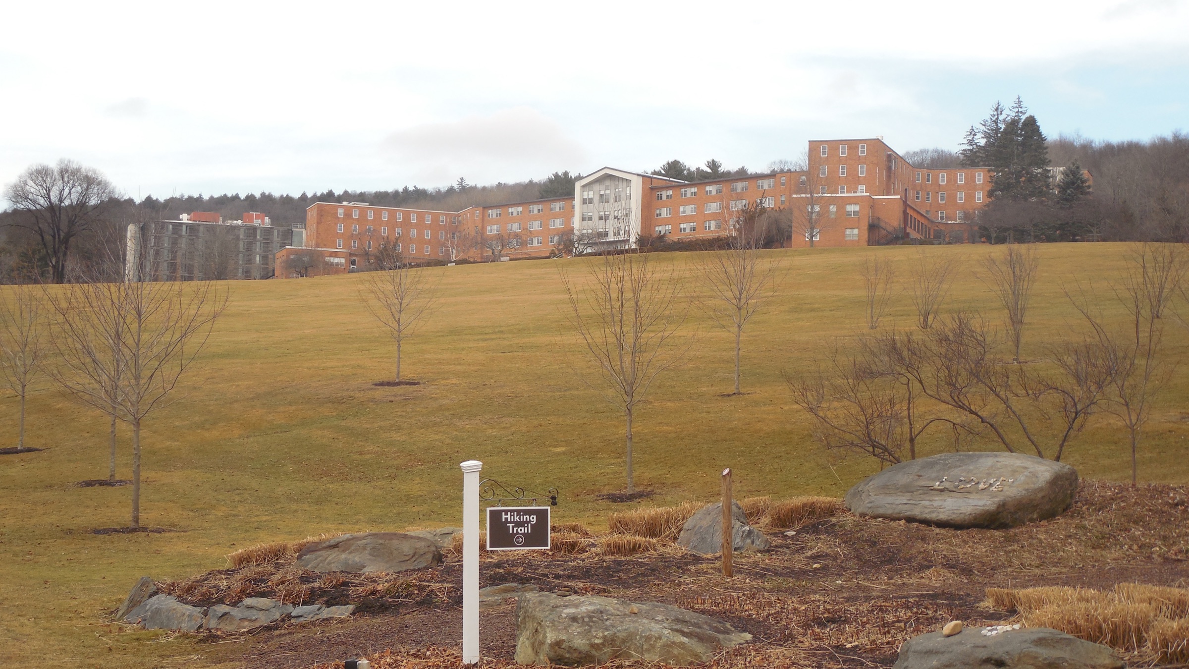 Kripalu campus above the Berkshire fields